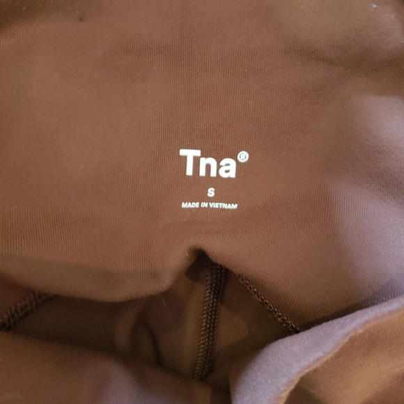 TNA espresso biker shorts size S - Picture 2 of 3